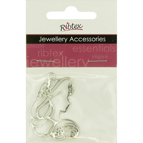 Metal Alloy Laser Princess Charm